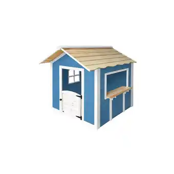 Netto Marken-Discount Home Deluxe Spielhaus Der große Palast blau, ohne Bank Angebot