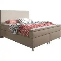 Netto Marken-Discount Inter Handels Boxspringbett King Size 180 x 200 cm Muddy - versch. Farben Angebot