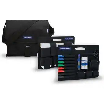 Netto Marken-Discount Magnetoplan Moderatorentasche Messenger, befüllt Angebot