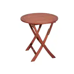 Netto Marken-Discount Garden Pleasure Garten Tisch Stockholm Ø 70cm Holz Eukalyptus Esstisch Möbel Angebot