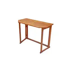 Netto Marken-Discount Garden Pleasure Balkontisch Santa Fe Eukalyptus Holz Balkon Garten Tisch Möbel Angebot