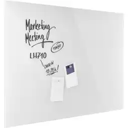 Netto Marken-Discount Magnetoplan Design Glasboard, magnetisch brillant-weiß 1500x1000mm Angebot