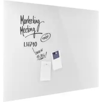 Netto Marken-Discount Magnetoplan Design Glasboard, magnetisch brillant-weiß 1500x1000mm Angebot