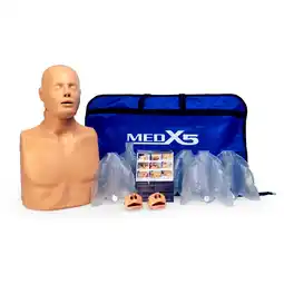 Netto Marken-Discount MedX5 Practi-Man Advance, HLW-Übungspuppe für Jugendliche und Erwachsene in Tragetasche Angebot