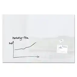 Netto Marken-Discount Sigel Glas Magnetboard Artverum 150x100 cm Magnet Tafel Whiteboard Board weiß Angebot