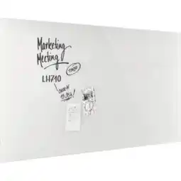 Netto Marken-Discount Magnetoplan Design Glasboard, magnetisch brillant-weiß 2000x1000mm Angebot