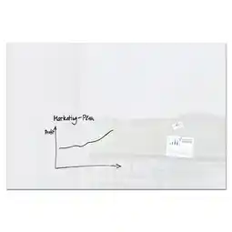 Netto Marken-Discount Sigel Glas Magnetboard Artverum 180x120 cm Magnet Tafel Whiteboard Board weiß Angebot