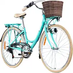 Netto Marken-Discount Galano Valencia Damenfahrrad 28 Zoll retro Hollandrad Damen 150 - 175 cm Tiefeinsteiger Fahrrad Angebot