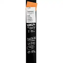 Netto Marken-Discount Magnetoplan Design Glasboard, magnetisch tief-schwarz 100x600mm Angebot