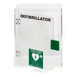 Netto Marken-Discount MEDX5 Defibrillator (AED) Wandkasten mit Alarm, für HeartSine Geräte, Plexiglas Angebot