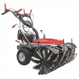 Netto Marken-Discount Scheppach Benzin-Kehrmaschine SC2200PE mit Sammelbehälter & Schneeschild Angebot