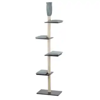 Netto Marken-Discount Silvio Design Katzenbaum Lexie anthrazit - hellblau Angebot