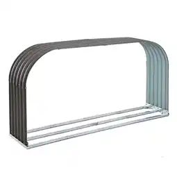 Netto Marken-Discount Outsunny Kaminholzständer Stahl Angebot