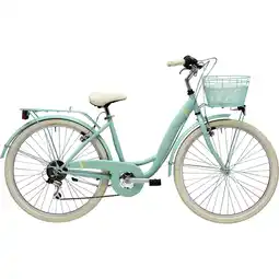 Netto Marken-Discount Adriatica Cityfahrrad 26 Zoll PANDA Lady Grün inkl. Korb Angebot