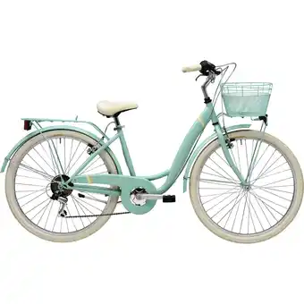 Netto Marken-Discount Adriatica Cityfahrrad 26 Zoll PANDA Lady Grün inkl. Korb Angebot
