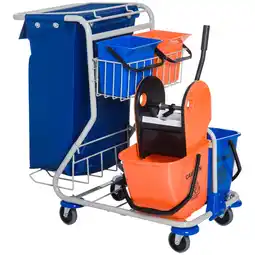 Netto Marken-Discount HOMCOM Putzwagen Eisen, PP, Oxford Angebot