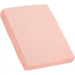 Netto Marken-Discount Kinzler Frottee Spannbetttuch, rosa ca. 180 – 200 x 200 cm + 25 cm Angebot