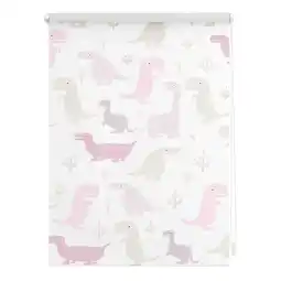 Netto Marken-Discount Lichtblick Rollo Klemmfix, ohne Bohren, Verdunkelung, Dino - Pink Angebot