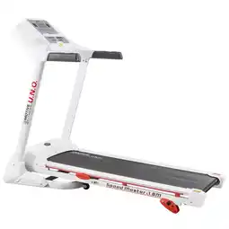 Netto Marken-Discount Motive Fitness by U.N.O. Laufband Speed Master 1.8M weiß/silber Angebot