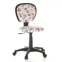 Netto Marken-Discount hjh OFFICE Kinderdrehstuhl KIDDY TOP Stoff ohne Armlehnen Angebot