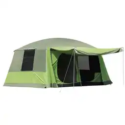 Netto Marken-Discount Outsunny Campingzelt Polyester, Metallrohr, Fiberglas Angebot