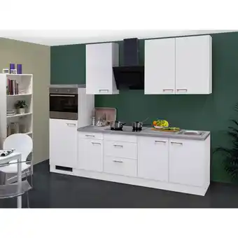 Netto Marken-Discount Flex-Well Küchenzeile 270 cm G-270-2223-017 Matrix Angebot