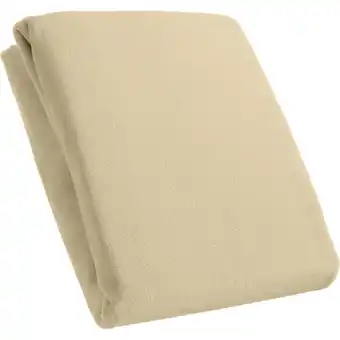 Netto Marken-Discount Kinzler Spannbetttuch Mikrofaser Fleece, beige ca. 160 x 200 cm Angebot