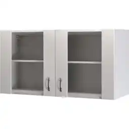 Netto Marken-Discount Flex-Well Glas-Hängeschrank Wito 100 cm Angebot