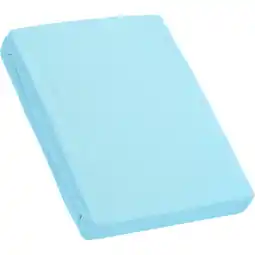 Netto Marken-Discount Kinzler Frottee Spannbetttuch, hellblau ca. 180 – 200 x 200 cm + 25 cm Angebot