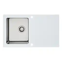 Netto Marken-Discount Respekta Glasspüle New York 86x50 cm - Weiß Angebot