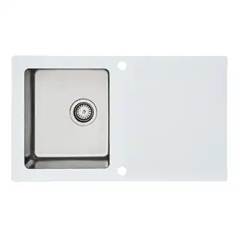 Netto Marken-Discount Respekta Glasspüle New York 86x50 cm - Weiß Angebot