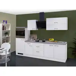 Netto Marken-Discount Flex-Well Küchenzeile 270 cm G-270-2224-017 Matrix Angebot