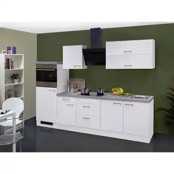 Netto Marken-Discount Flex-Well Küchenzeile 270 cm G-270-2224-017 Matrix Angebot