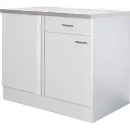 Netto Marken-Discount Flex-Well Eck-Unterschrank Wito 100x60 cm Angebot
