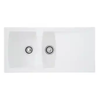 Netto Marken-Discount Respekta Mineralite Einbauspüle Boston 100x50 cm - Weiß Angebot
