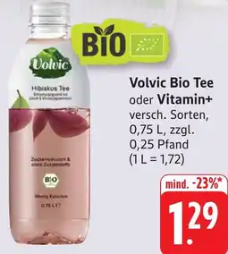 Gebauer's Volvic Bio Tee oder Vitamin+ Angebot