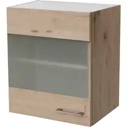 Netto Marken-Discount Flex-Well Glas-Hängeschrank Riva 50 cm Angebot