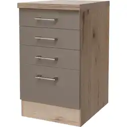 Netto Marken-Discount Flex-Well Schubkastenschrank Riva 50 cm Angebot