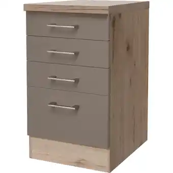 Netto Marken-Discount Flex-Well Schubkastenschrank Riva 50 cm Angebot