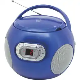 Netto Marken-Discount Soundmaster SCD2120BL UKW Radio CD Boombox Angebot