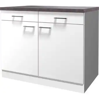 Netto Marken-Discount Flex-Well Unterschrank Lucca 100 cm Angebot