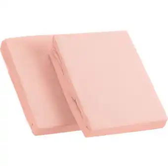 Netto Marken-Discount Kinzler Frottee Spannbetttuch im Doppelpack, rosa ca. 90 – 100 x 200 cm Angebot
