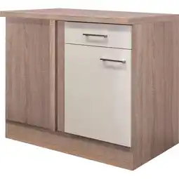 Netto Marken-Discount Flex-Well Eck-Unterschrank Nepal 110x60 cm Angebot