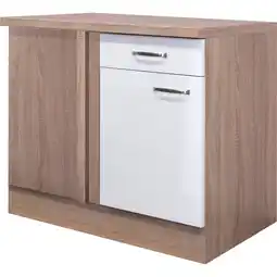 Netto Marken-Discount Flex-Well Eck-Unterschrank Valero 110x60 cm Angebot