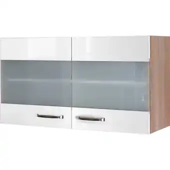Netto Marken-Discount Flex-Well Glas-Hängeschrank Valero 100 cm Angebot