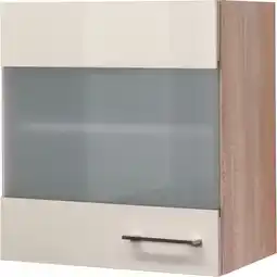 Netto Marken-Discount Flex-Well Glas-Hängeschrank Nepal 50 cm Angebot