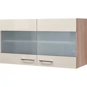 Netto Marken-Discount Flex-Well Glas-Hängeschrank Nepal 100 cm Angebot
