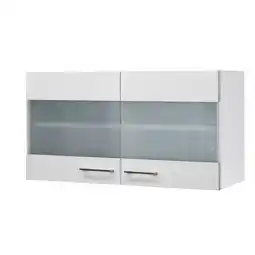 Netto Marken-Discount Flex-Well Glas-Hängeschrank Matrix 100 cm Angebot