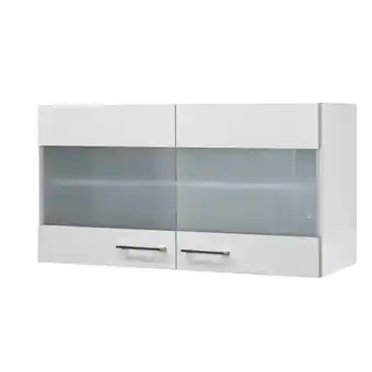 Netto Marken-Discount Flex-Well Glas-Hängeschrank Matrix 100 cm Angebot