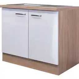 Netto Marken-Discount Flex-Well Spülenunterschrank Valero 100 cm Angebot